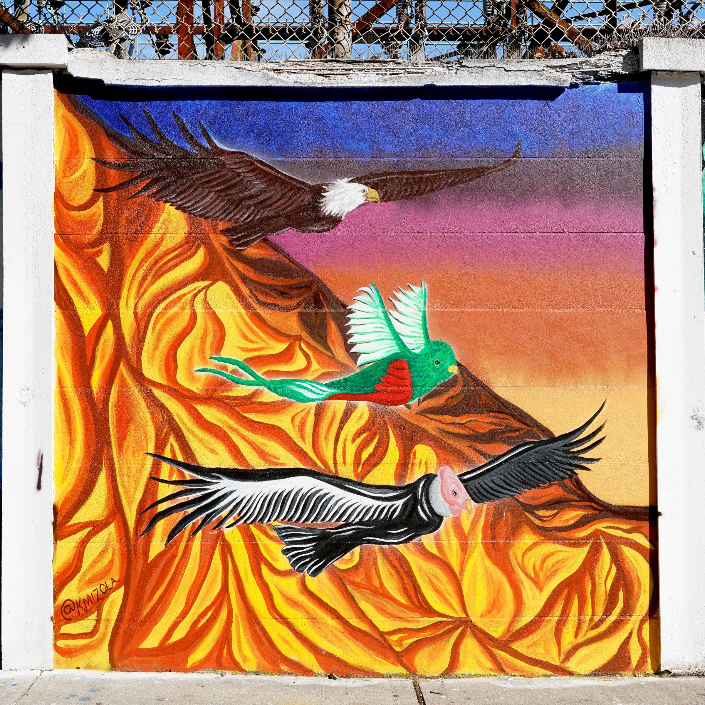 condor painting